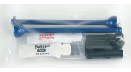 Mipcvd Kit For Tnx Blue Ft/Rr Anodized Aluminum Bones