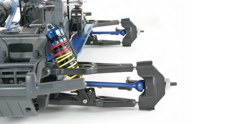 Mipcvd Kit For Tnx Blue Ft/Rr Anodized Aluminum Bones