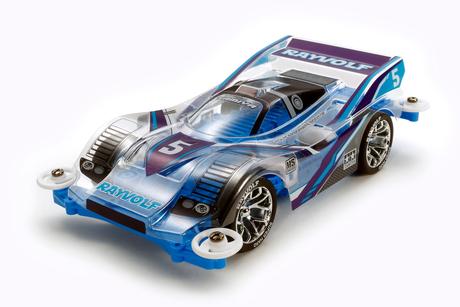 Jr Rayvolf Lt Blue Special Polycarbonate Body Ms Chassis