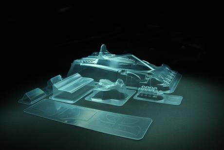 Rc Body: 84263 W/Rear Wing & Wing Platern