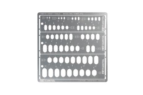 Modeling Template (Rounded Rectangles/1-6Mm)