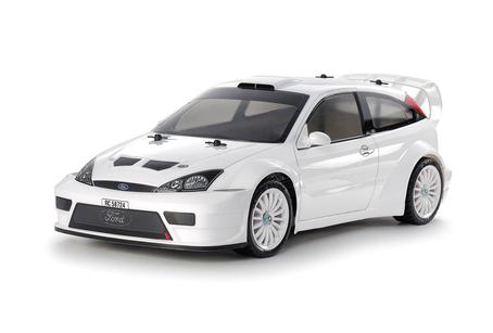 Rc 2003 Ford Focus Rs Custom Tt-02 White Painted Body