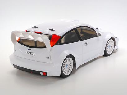 Rc 2003 Ford Focus Rs Custom Tt-02 White Painted Body