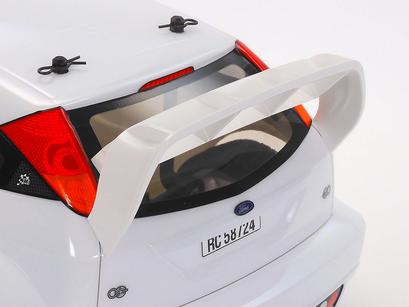 Rc 2003 Ford Focus Rs Custom Tt-02 White Painted Body 5 Rc 2003 Ford Focus Rs Custom Tt-02 White Painted Body