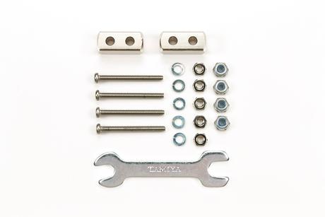 Jr Short Mass Damper Block 6X6X14Mm  (Silver) Ltd