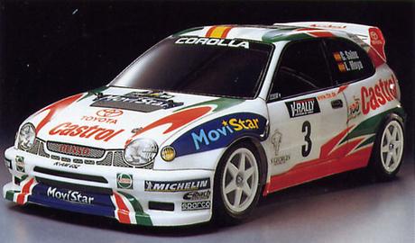 1/8 Gp Tgx Toyota Corolla Wrc W/Engine