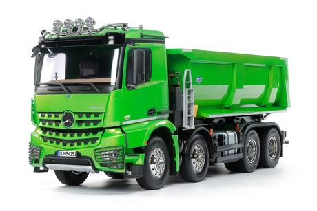 Rc Mercedes Benz Arocs 4151 8X4 Tipper Truck Candy Green