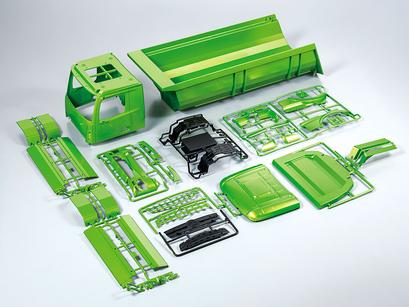 Rc Mercedes Benz Arocs 4151 8X4 Tipper Truck Candy Green