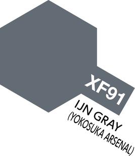 Acrylic Mini Xf-91 Ijn Gray 10Ml Bottle Yokosuka Arsenal