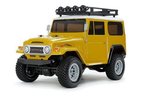 Rc Toyota Land Cruiser 40 Cc-02  Yellow Painted Body