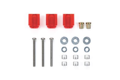 Jr Hi-Mount Tube Stabilizer Clear Red
