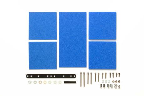 Jr Brake Sponge Set (Mild) 1/2/3Mm Blue