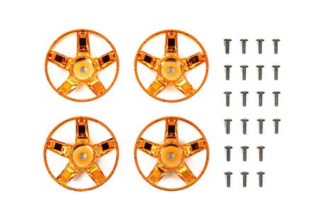 Rc Wr-02Cb S Parts Spokes  (Orange Plated)