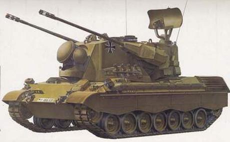 Rc German Gepard Tank Kit Ra230