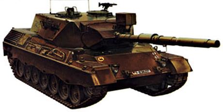 Rc German Leopard A4 Tank Kit Ra201