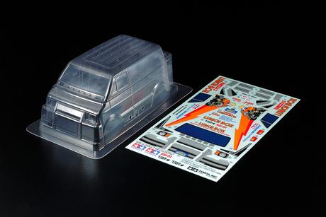 Rc Body Set Lunch Box Mini Clear