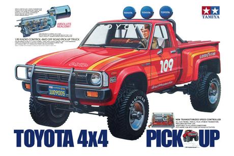 Rc Toyota 4X4 Pickup Kit none
