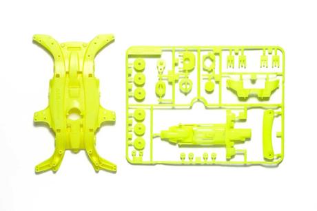 Jr Ma Fluorescent Chassis Set Yellow