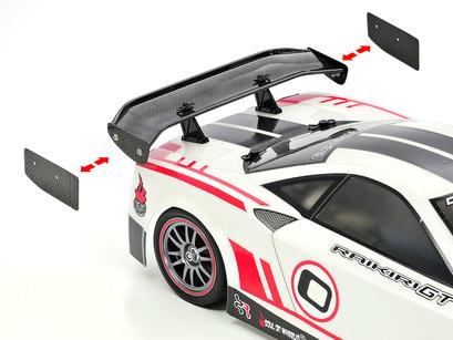Rc Racing Wing Set 3 Carbon Pattern - Tamiya