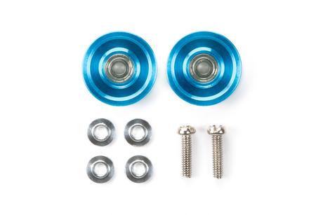 Jr 13Mm Alum Ball Race Rollers Ringless/Blue