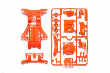 Jr Fluorescent Chassis Set Fm-A Chassis  Orange