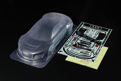 Rc Body Set Audi R8 Lms 2008 none