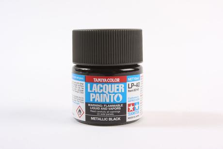 Lacquer Lp-40 Metallic Black 10Ml Bottle