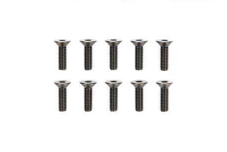 Rc 3X10Mm Cs Hex Head Screws Countersunk Steel