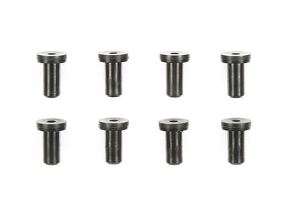 Jr Wheel Bushings Black 8Pcs