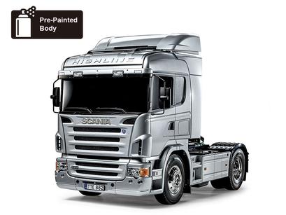 Home 30 Rc Scania R470 Silver Edition Pre-Painted Body