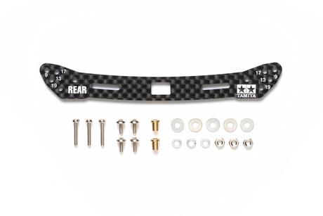 Jr Carbon Stay Wide Rear Sliding Damper 2Mm