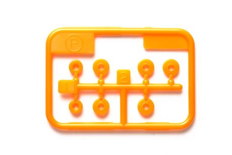 Jr Plastic Bearing Set Orange Low-Friction