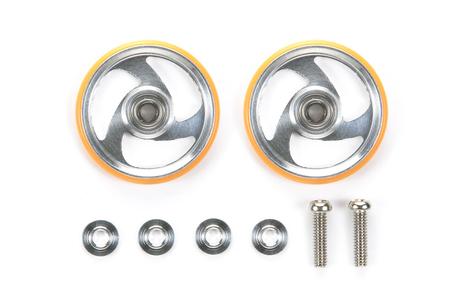 Jr 19Mm Alum Roller Orange W/Plastic Ring