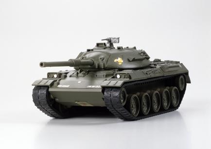 1/48 Jgsdf Type 74 Tank Motorized Finished Model