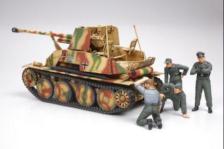 Td Marder Iii (7.62Cm Pak36) W/German Field Maint Crew