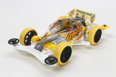 Jr Avante Jr. Clear Body Vs Chassis Yellow Special