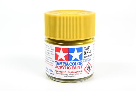 Acrylic Xf-4 Yellow Green 23Ml Bottle