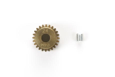 Rc 04 Module Pinion Gear (24T) Hard Coated Aluminum