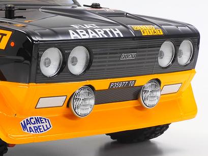 Rc Fiat 131 Abarth Rally Mf-01X Olio Fiat Painted Body 3 Rc Fiat 131 Abarth Rally Mf-01X Olio Fiat Painted Body