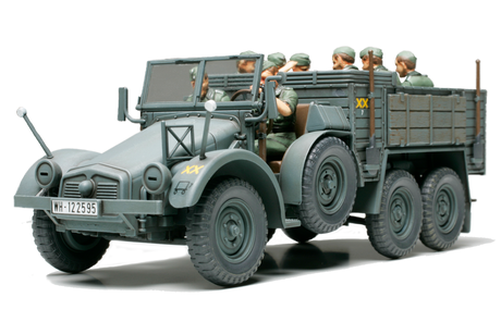 German 6X4 Truck Krupp Protze 1/48 (Kfz.70)