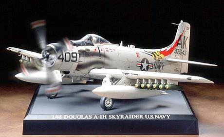 A1-H Skyraider Propeller Action