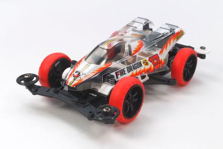 Jr Fire Dragon Clear Sp. Vs Chassis/Polycarbonate Body