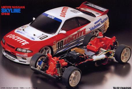 Rc Loctite Nissan Skyline Gt-R Ta02