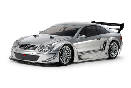 Rc 2002 Mercedes-Benz Clk Amg Racing Version Tt02 Silver