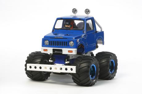 Rc Rtr Suzuki Jimny Wheelie Wr02 (Sj30) Blue Style 2 Rc Rtr Suzuki Jimny Wheelie Wr02 (Sj30) Blue Style
