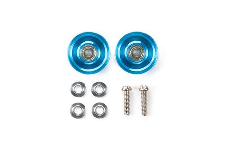Jr 13Mm Alum Ball Race Rollers Ringless/Blue