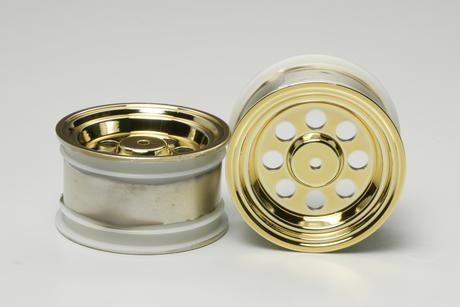 Rc Fox Rear Wheels Gold Plated