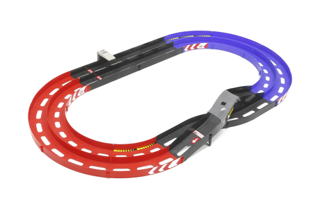 Jr Oval Home Circuit Red/Blue Two Level Change