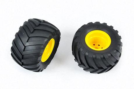 Rc Front Tires/Wheels: 58205 (2Pcs Each)