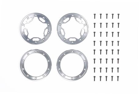 Rc Cr01 Aluminum Beadlock Ring Star (2Pcs)
